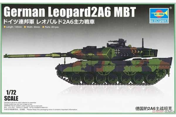 Leopard 2A6 (Trumpeter 07191) 1/72 Leopard 2A6 (Trumpeter 07191) 1/72
