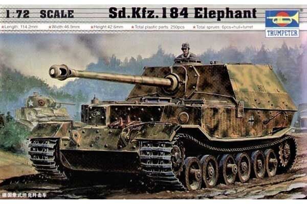 Sd.Kfz. 184 Elephant (TRUMPETER 07204) 1/72