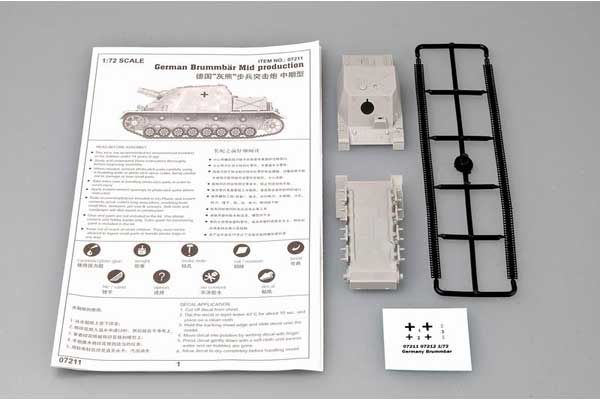 Brummbar среднего производства (TRUMPETER 07211) 1/72