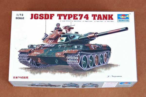 Японський танк TYPE74 (Trumpeter 07218) 1/72