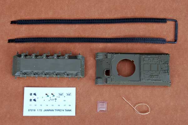 Японський танк TYPE74 (Trumpeter 07218) 1/72