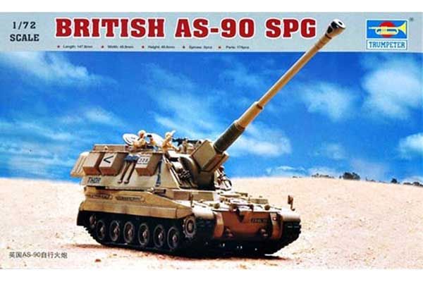 AS-90 британская САУ (Trumpeter 07221) 1/72 AS-90 британская САУ (Trumpeter 07221) 1/72