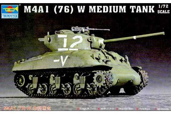 M4A1 (76) W (Trumpeter 07222) 1/72 M4A1 (76) W (Trumpeter 07222) 1/72