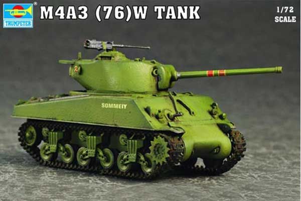M4A3 76(W) (Trumpeter 07226) 1/72 M4A3 76(W) (Trumpeter 07226) 1/72