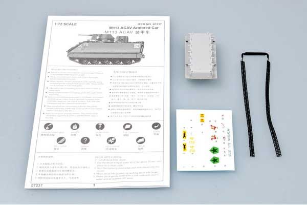 M113ACAV бронетранспортер (TRUMPETER 07237) 1/72