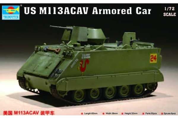 M113ACAV бронетранспортер (TRUMPETER 07237) 1/72