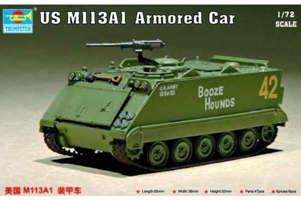 M113A1 бронетранспортер (TRUMPETER 07238) 1/72 M113A1 бронетранспортер (TRUMPETER 07238) 1/72