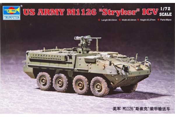 M1126 Stryker (Trumpeter 07255) 1/72 M1126 Stryker (Trumpeter 07255) 1/72
