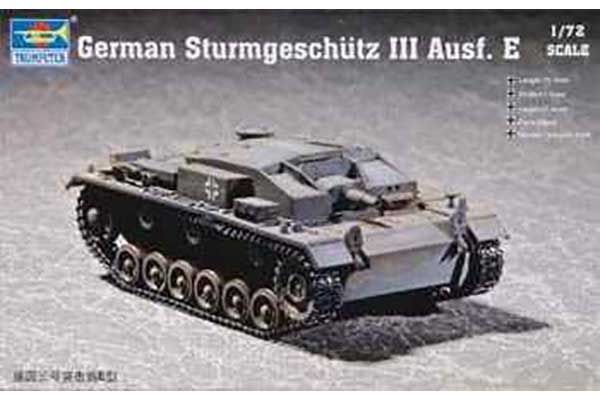 Sturmgeschütz III Ausf. E (TRUMPETER 07258) 1/72 Sturmgeschütz III Ausf. E (TRUMPETER 07258) 1/72