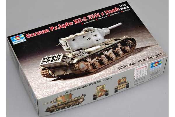 Pz.Kpfw KV-2 754( r ) (Trumpeter 07266) 1/72