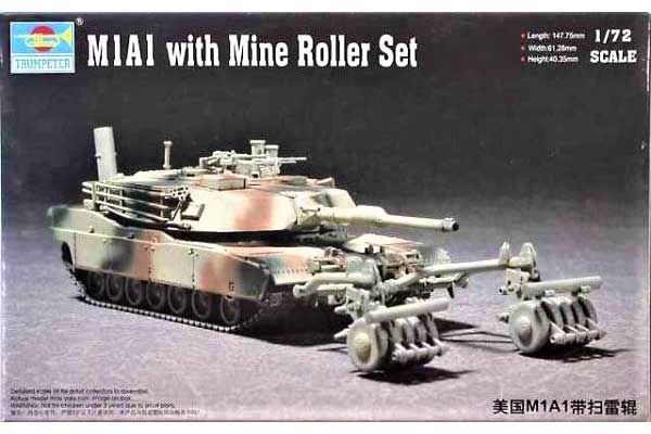 M1A1 с минным тралом (TRUMPETER 07278) 1/72 M1A1 с минным тралом (TRUMPETER 07278) 1/72