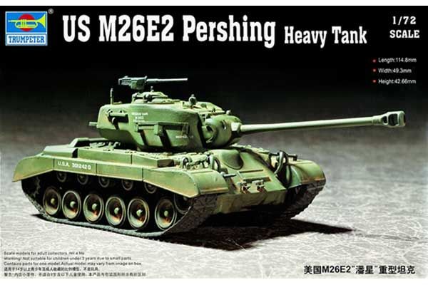 M26E2 Pershing (Trumpeter 07299) 1/72 M26E2 Pershing (Trumpeter 07299) 1/72