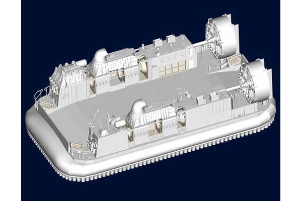 Десантный катер на воздушной подушке (LCAC) (Trumpeter 07302) 1/72