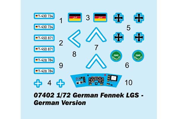 Fennek LGS - немецкая версия (Trumpeter 07402) 1/72