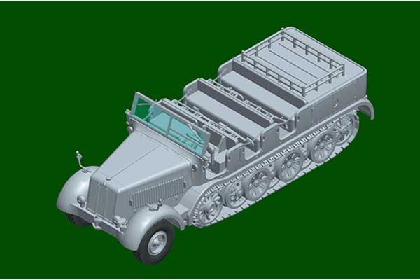 Sd.Kfz.8 Schwerer Zugkraftwagen 12t (Trumpeter 07403) 1/72