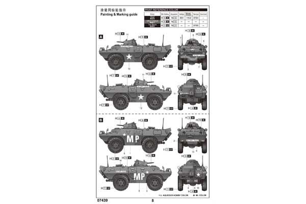 M706 Commando (Trumpeter 07439) 1/72