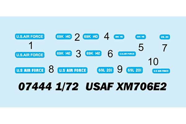 XM706E2 (Trumpeter 07444) 1/72
