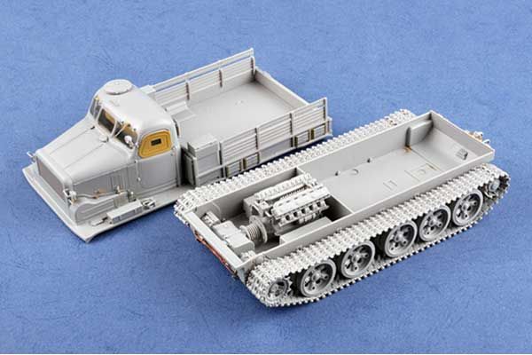 АТ-Т артиллерийский тягач (Trumpeter 09501) 1/35