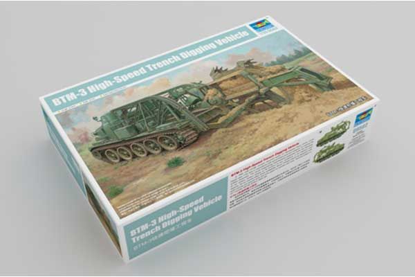 БТМ-3 быстроходная траншейная машина (Trumpeter 09502) 1/35