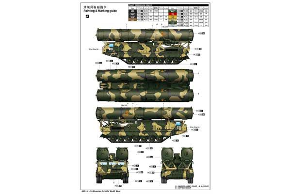 ЗРК С-300В 9А82 (Trumpeter 09518) 1/35