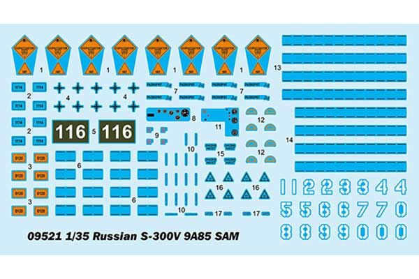ЗРК С-300В 9А85 (Trumpeter 09521) 1/35