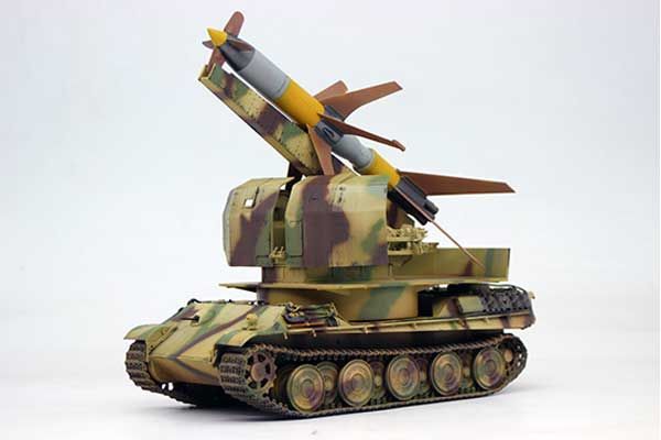 Flakpanther w/8.8cm Flakrakete Rheintochter I (Trumpeter 09532) 1/35