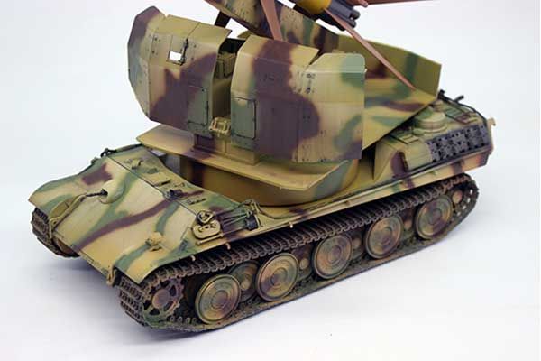 Flakpanther w/8.8cm Flakrakete Rheintochter I (Trumpeter 09532) 1/35