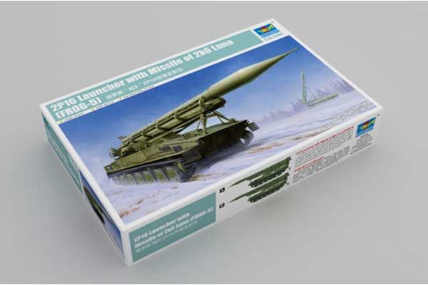 Пускова установка 2П16 з ракетою комплексу 2К6 "Луна" (FROG-5) (Trumpeter 09545) 1/35