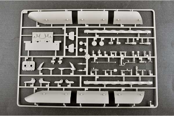 E-100 Flakpanzer w/12.8cm Flak 40 (Trumpeter 09585) 1/35