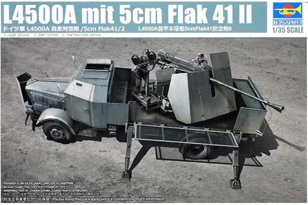L4500A mit 5cm Flak 41 II (Trumpeter 09594) 1/35