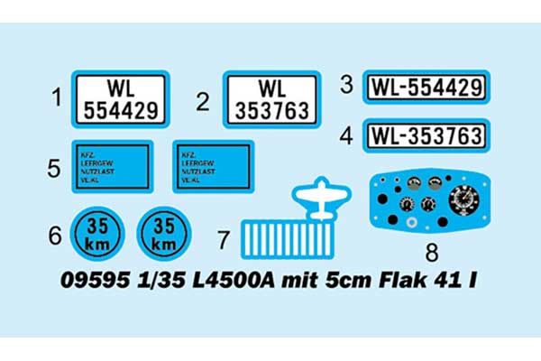 L4500A mit 5cm Flak 41 I (Trumpeter 09595) 1/35