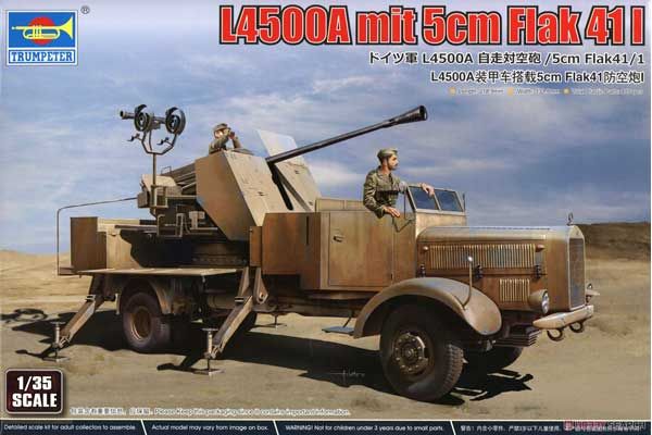 L4500A mit 5cm Flak 41 I (Trumpeter 09595) 1/35