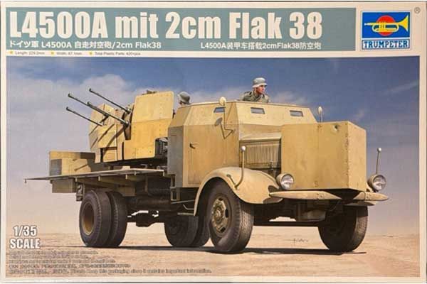 L4500A mit 2cm Flak 38 (Trumpeter 09596) 1/35
