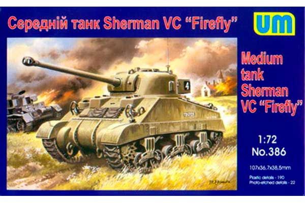 Танк Sherman VC Firefly (UNIMODELS 386) 1/72