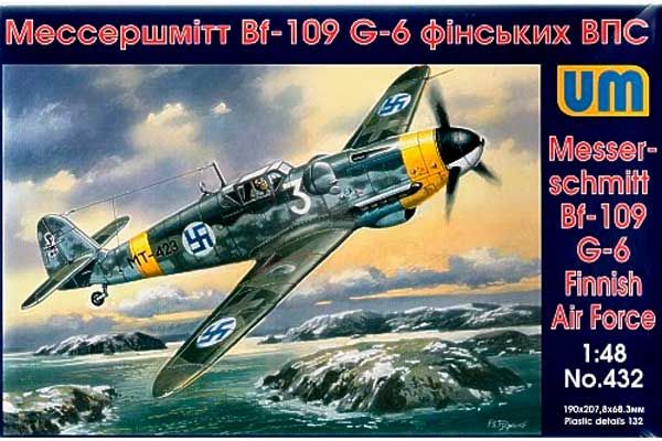 Messerschmitt Bf 109-G6, финских ВВС (UNIMODELS 432) 1/48