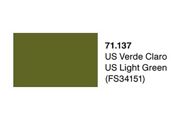 Фарба акрилова "Model Air" американський світло-зелений (FS34151) Vallejo 71137