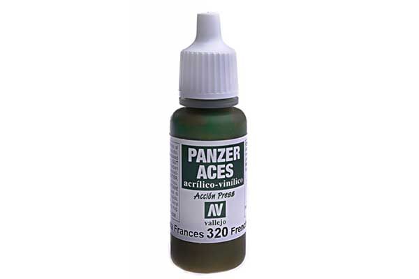Краска акриловая "Panzer Aces" униформа французского танкового экипажа Vallejo 70320