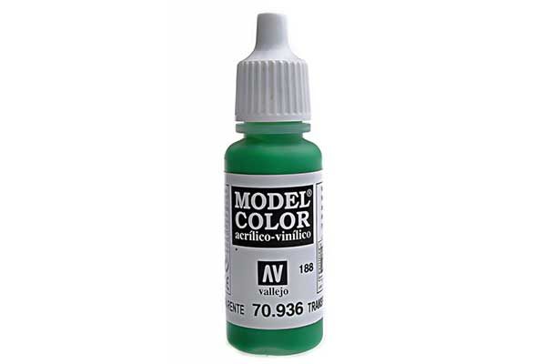 Краска акриловая "Model Color" 188 прозрачно-зеленый 70936