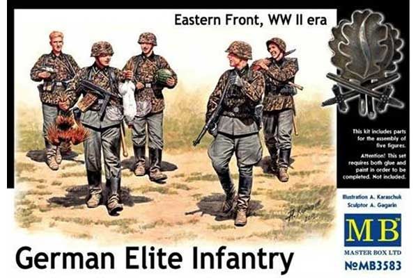 Немецкая элитная пехота (Master Box 3583) 1/35 Немецкая элитная пехота (Master Box 3583) 1/35