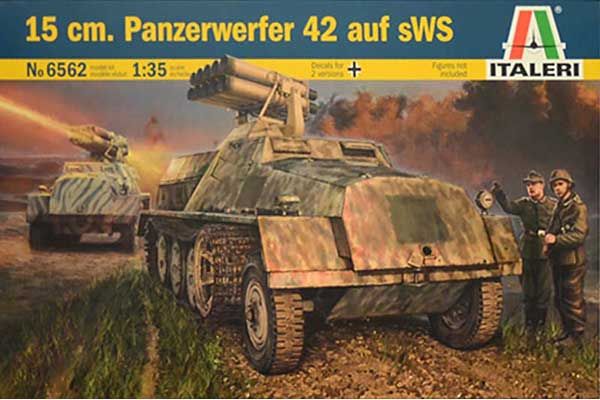 15 cm. Panzerwerfer 42 auf sWS (ITALERI 6562) 1/35 15 cm. Panzerwerfer 42 auf sWS (ITALERI 6562) 1/35