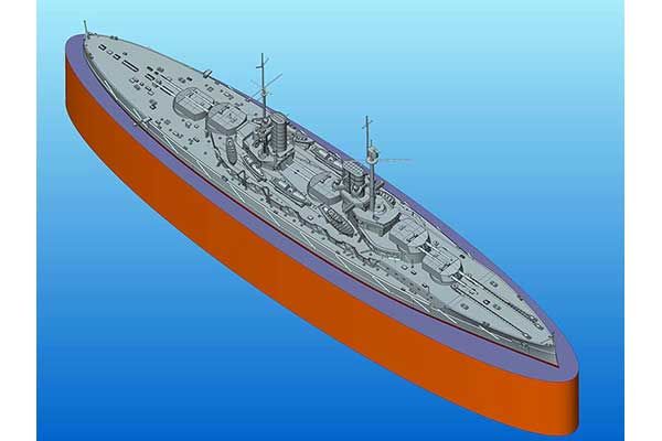 “Kronprinz” (ICM S.016) 1/700