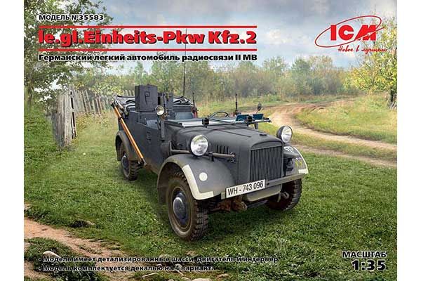 le.gl.Einheitz-Pkw Kfz.2 (ICM 35583) 1/35 le.gl.Einheitz-Pkw Kfz.2 (ICM 35583) 1/35