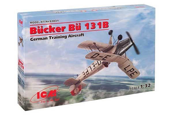 Bücker Bü 131B (ICM 32031) 1/32