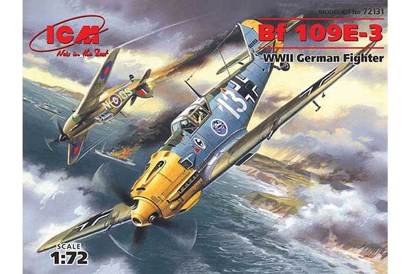 Bf 109E-3 (ICM72131) 1/72