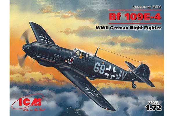 Bf 109E-4 (ICM72134) 1/72