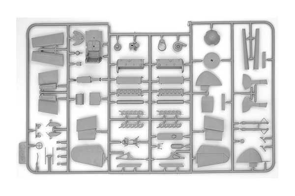 Bf 109F-4 з німецьким наземним персоналом (ICM 48805) 1/48