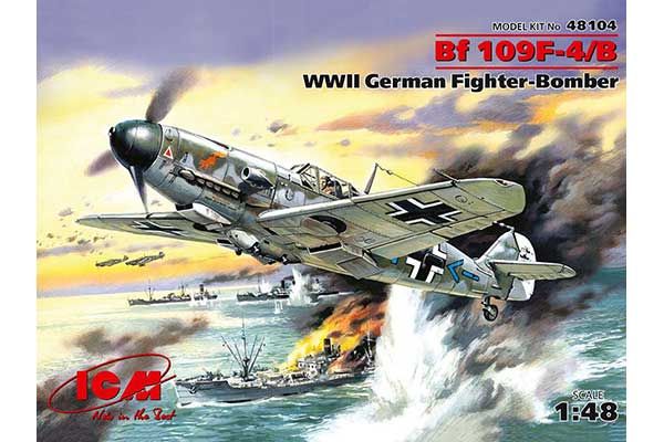 Bf 109F-4/B (ICM 48104) 1/48