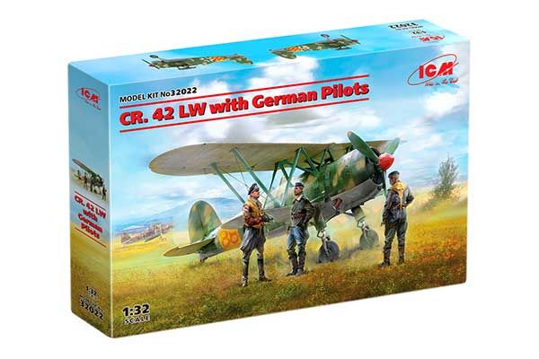 CR. 42 LW з німецькими пілотами (ICM 32022) 1/32