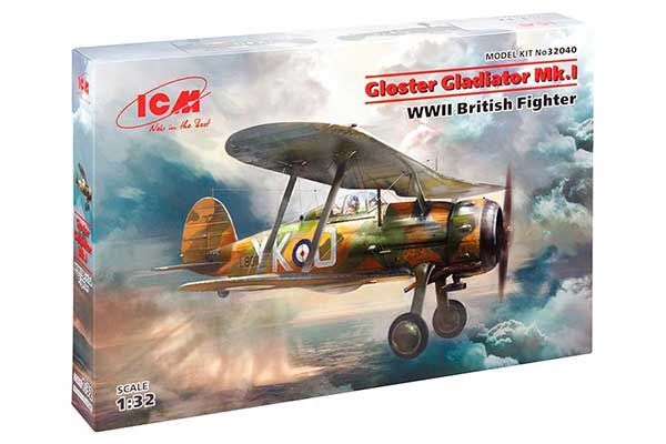 Gloster Gladiator Mk.I (ICM 32040) 1/32