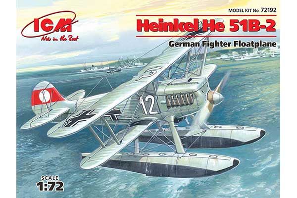 Heinkel He-51B-2 (ICM 72192) 1/72 Heinkel He-51B-2 (ICM 72192) 1/72